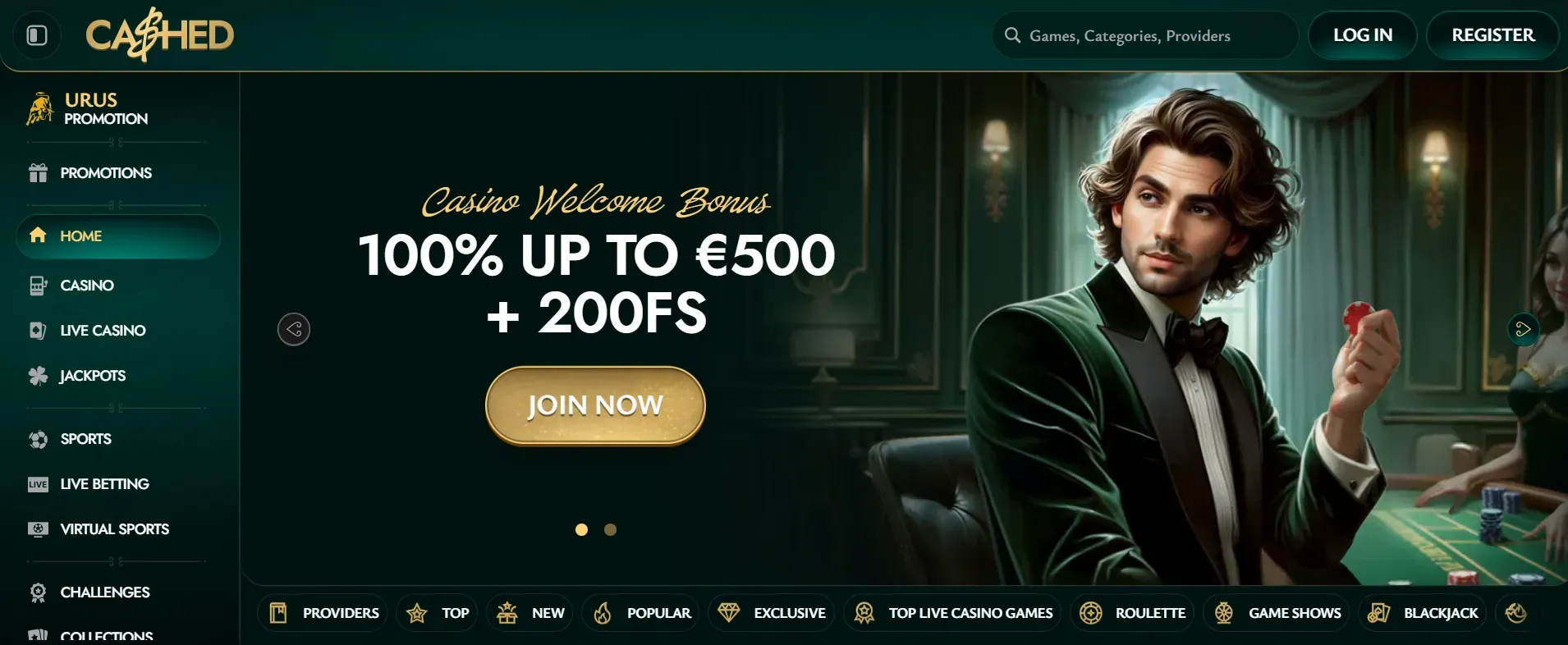 Cashed Casino Cashed Casino